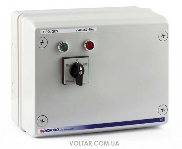 Пульт управления QES 300 для трёхфазных фекальных насосов Pedrollo в Сочи 