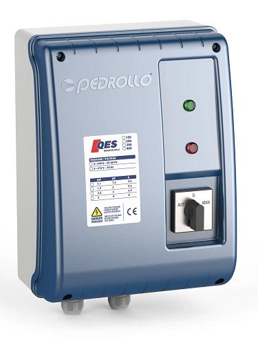 Пульт управления  QES 200 для трёхфазных фекальных насосов Pedrollo в Сочи 