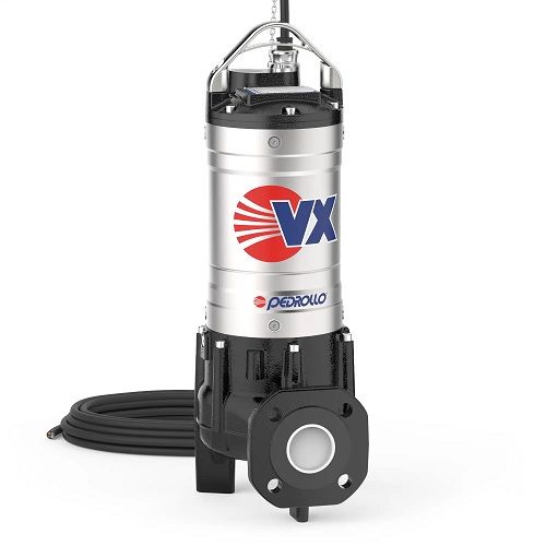 Фекальный четырёхполюсный насос Pedrollo VX4 10/65 в Сочи 