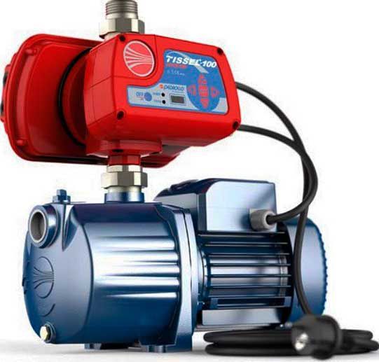 Установка повышения давления Pedrollo серии TISSEL TS1 - 2CP 25/130 в Сочи 