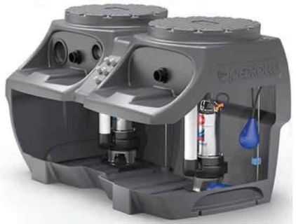 Станция накопления и подъёма сточных вод Pedrollo SAR 550-Dm 10 в Сочи 